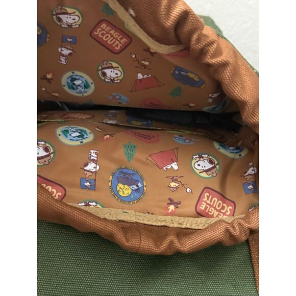 Loungefly Peanuts Snoopy Beagle Scout Canvas Mini Backpack - Picture 6 of 6